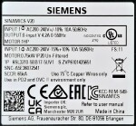 Siemens 6SL3210-5BB17-5UV1